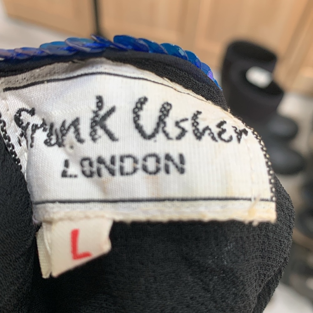 Frank Usher London Sequin silk top - Picture 6 of 6